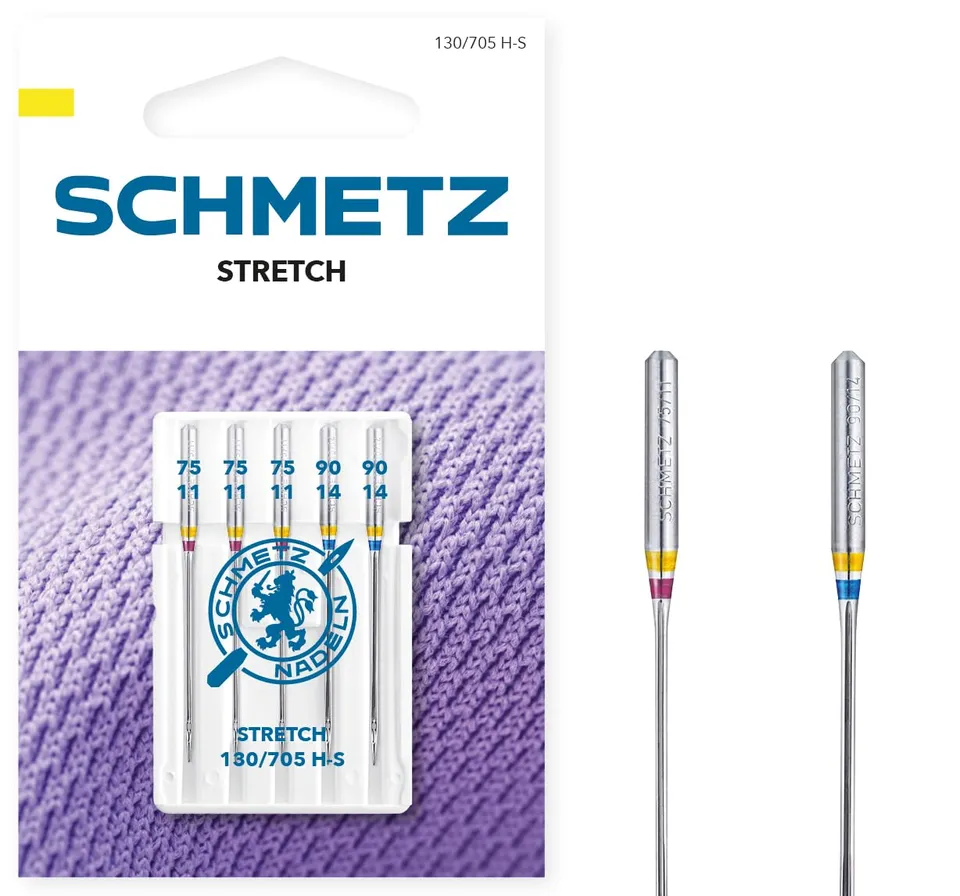 schmetz-stretch-75-11-90-14-aiguille-machine-coudre-x5-jersey image 1