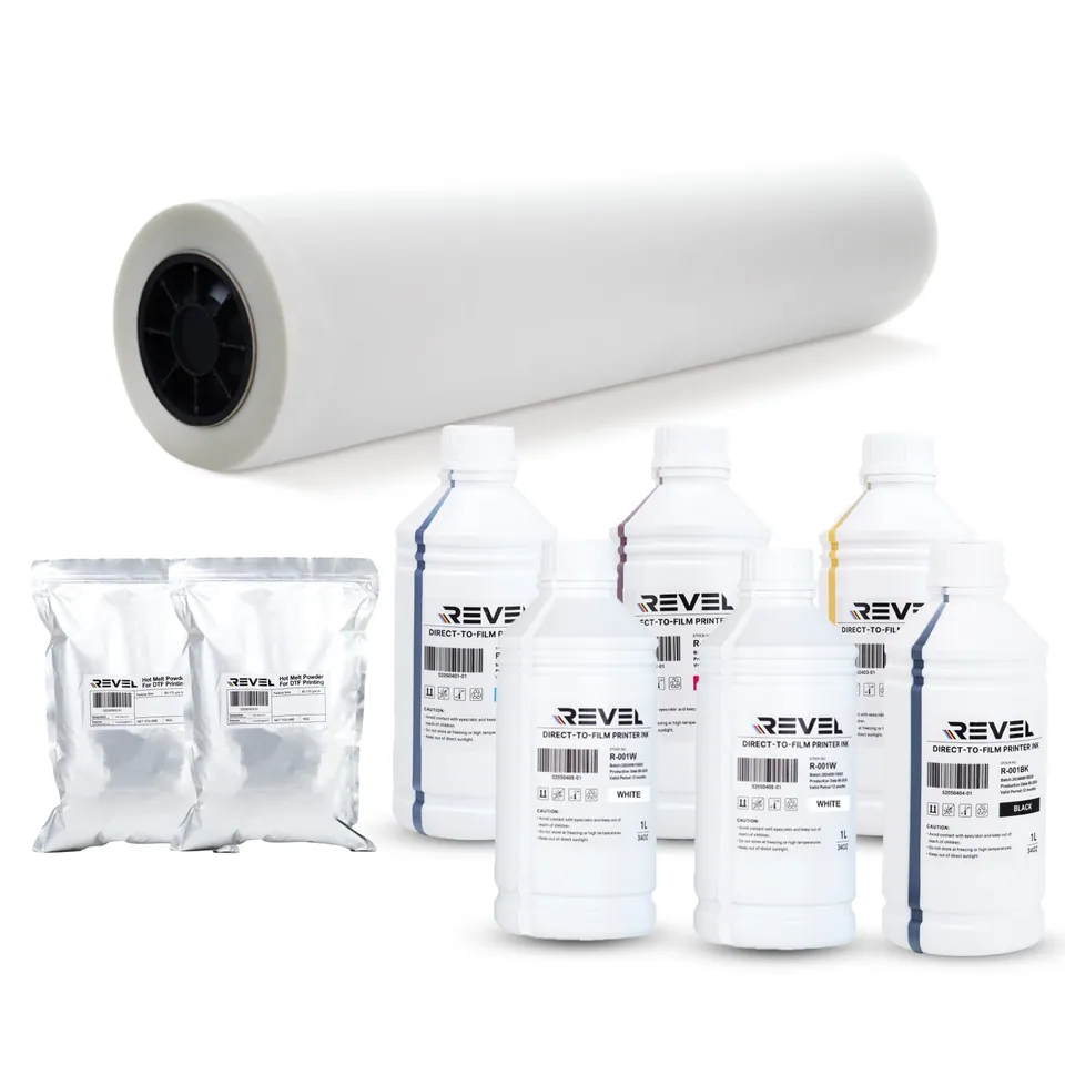 ricoma-revel-kit-consommables-dtf-encre-cmyk-blanc-film-60cm image 1