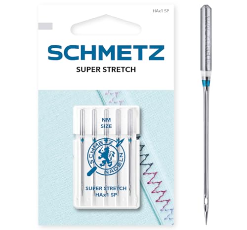 schmetz-super-stretch-75-11-aiguille-machine-coudre-5-pcs-jersey image 4