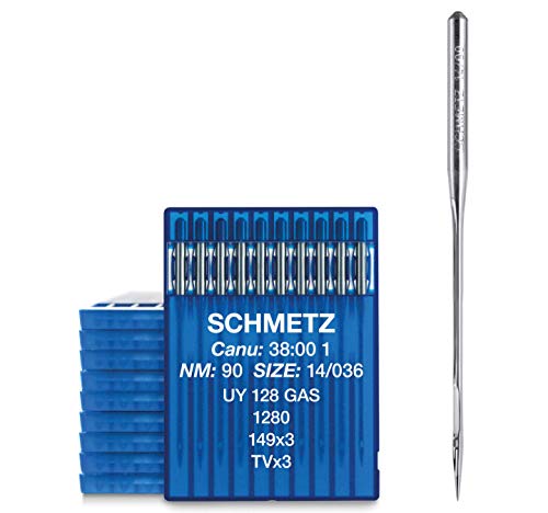 schmetz-special-uy-128-gas-aiguilles-machine-90-14-x100 image 2