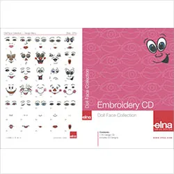 elna-expressive-collection-visages-de-poup-es-motifs-broderie image 1