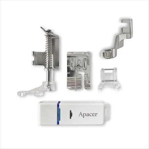 elna-excellence-kit-avanc-770-780-4-pieds-usb image 1