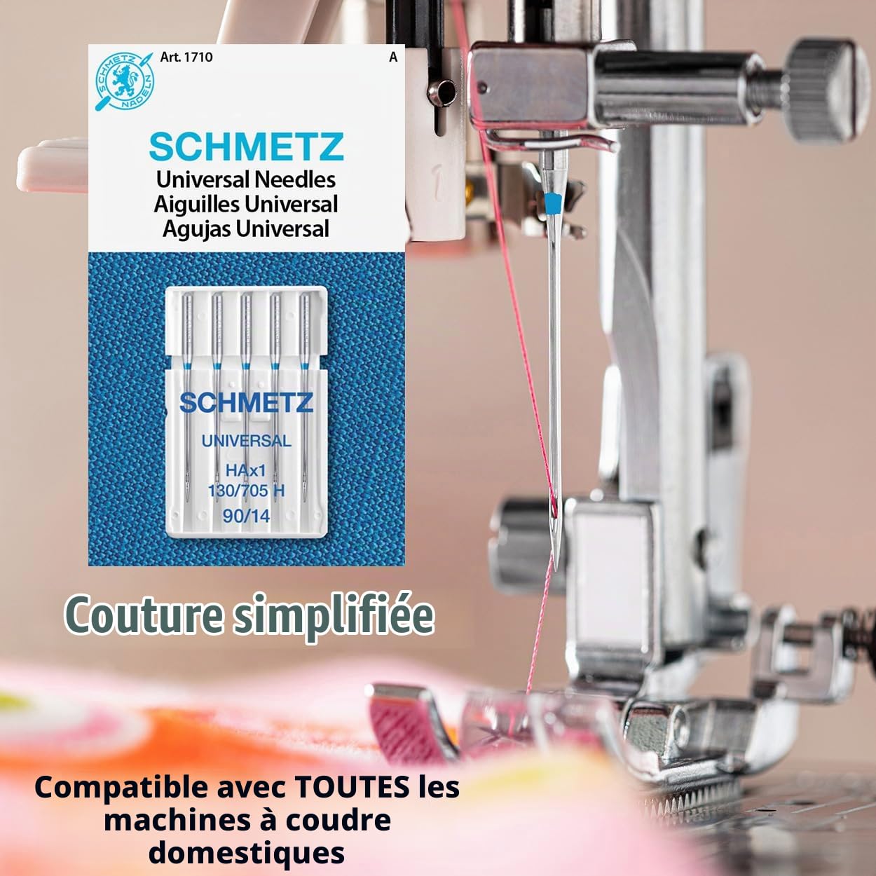 schmetz-universal-90-14-aiguille-machine-coudre-x100-vrac image 2