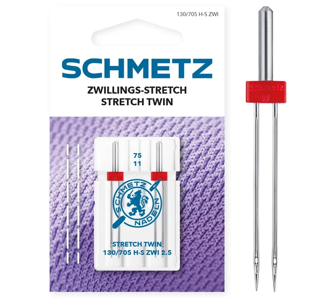 schmetz-double-stretch-2-5-75-aiguille-jersey-x2 image 1