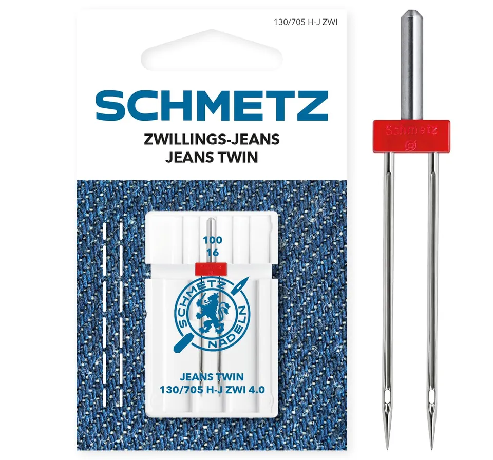 schmetz-double-jeans-4-0-100-aiguille-denim-x1 image 1