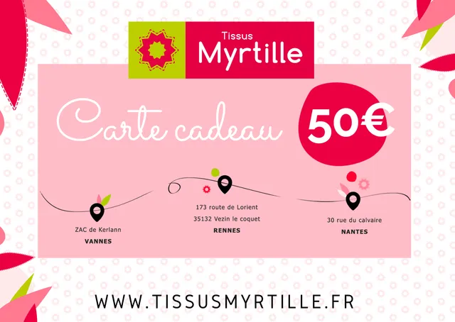tissus-myrtille-carte-cadeau-50-carte-couture image 1