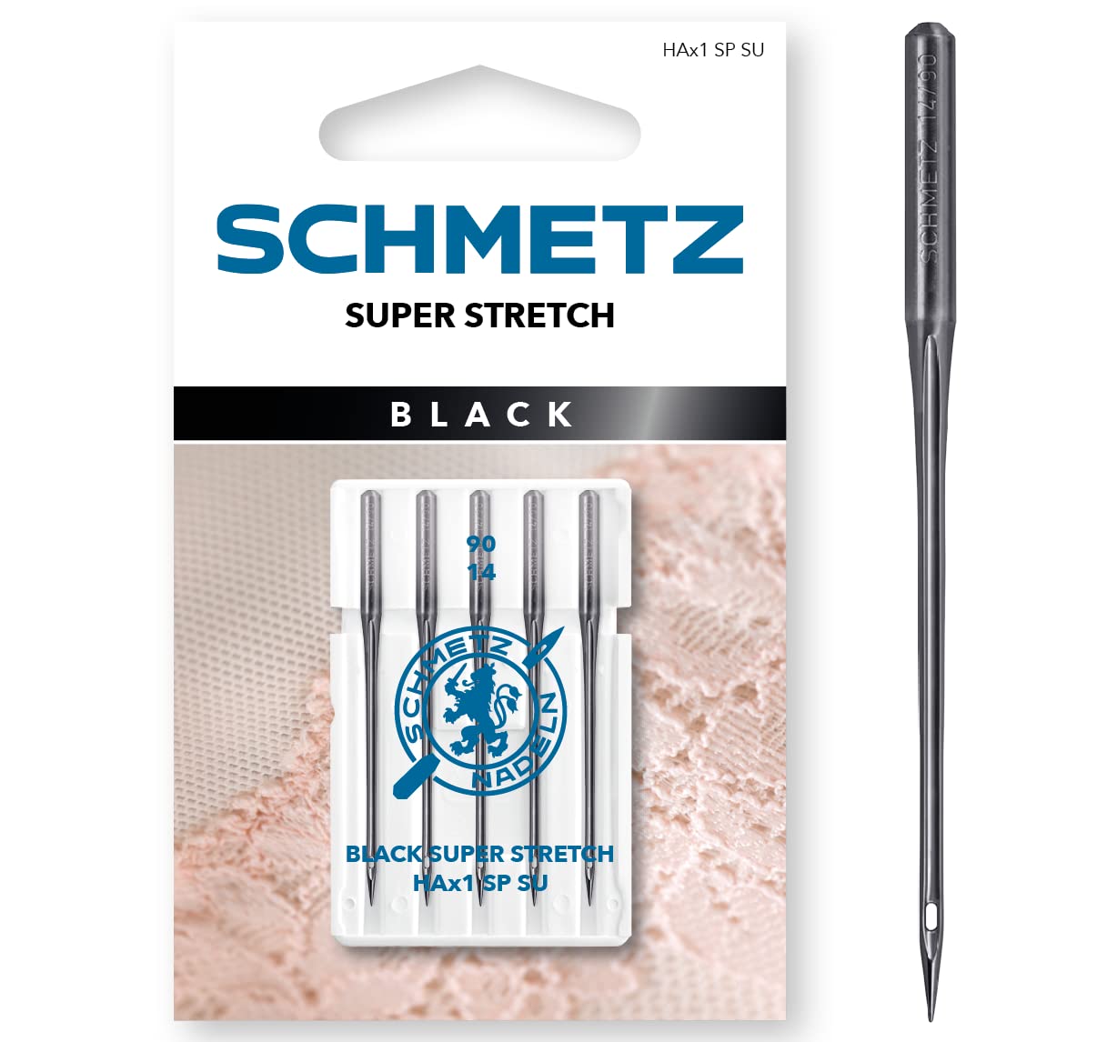 schmetz-black-super-stretch-90-14-aiguilles-machine-x5-stretch image 1