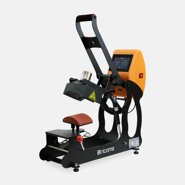 ricoma-auto-open-cap-presse-thermique-casquette-haute-pression image 1