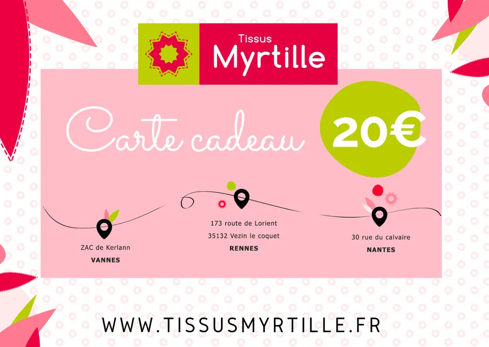 tissus-myrtille-carte-cadeau-20-carte-couture image 1