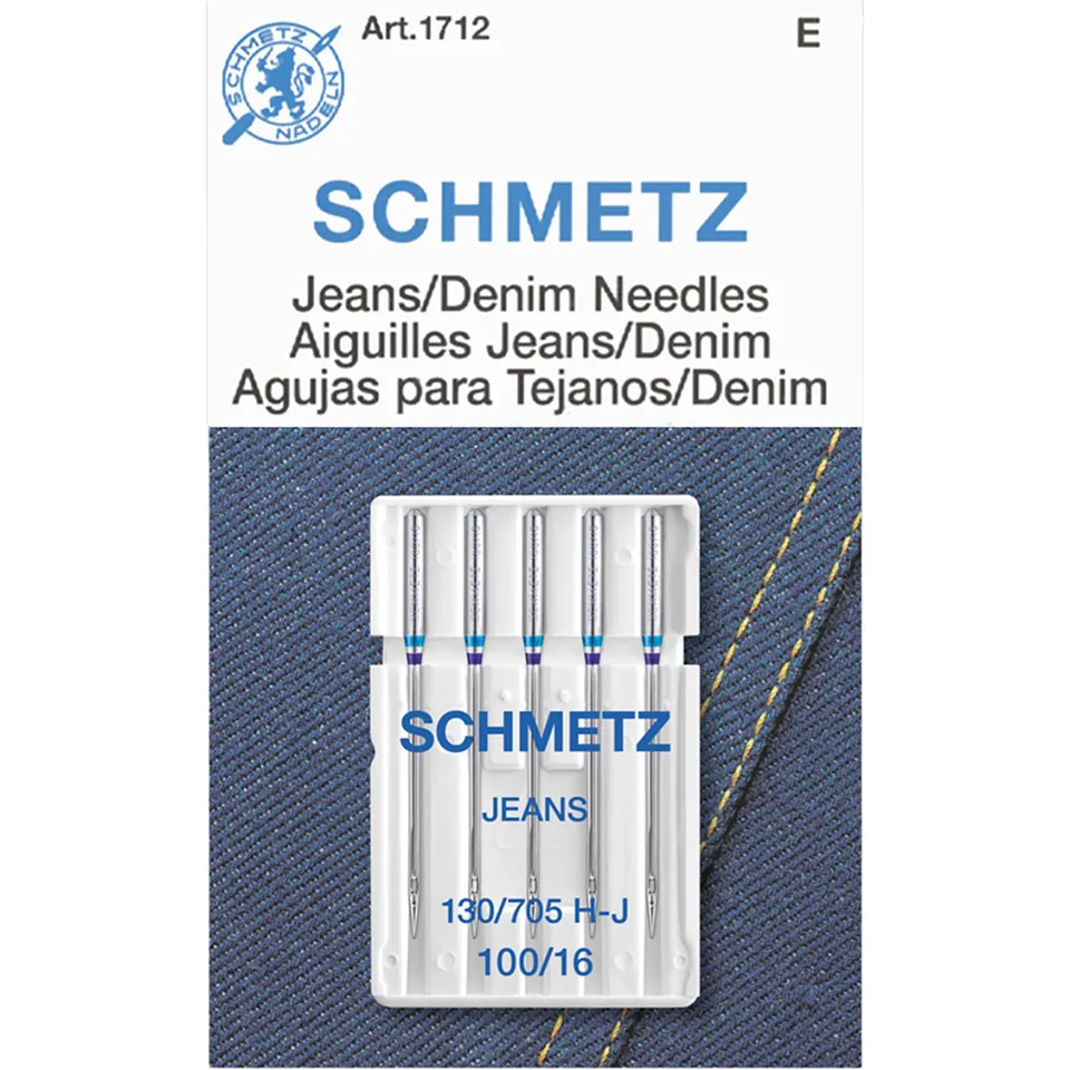 schmetz-stretch-130-705j-aiguilles-jeans-100-16-x5 image 1