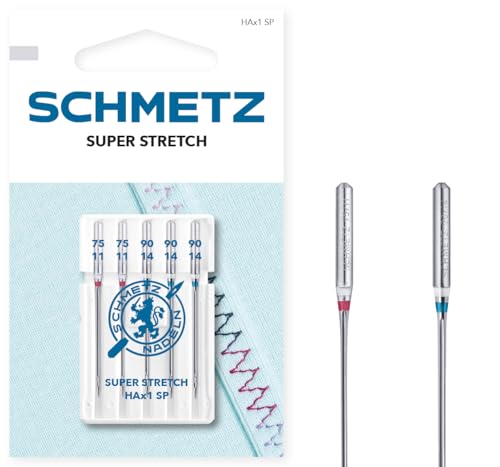 schmetz-super-stretch-75-11-90-14-aiguille-coudre-5-pcs-mix image 4