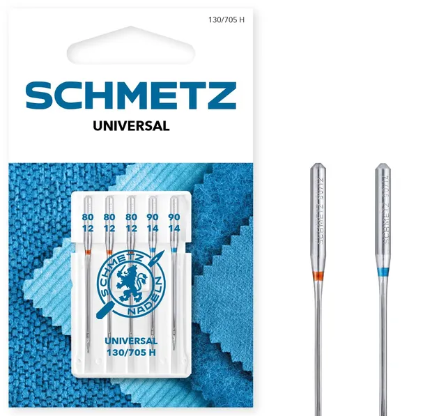 schmetz-universal-aiguille-machine-80-12-90-14-x5 image 1