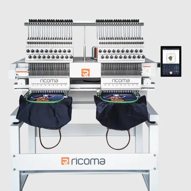 ricoma-swm-brodeuse-industrielle-2-t-tes-20-aiguilles image 1