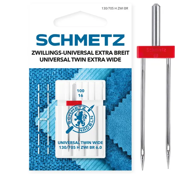 schmetz-double-universal-6-0-100-aiguille-double-machine-x1 image 1