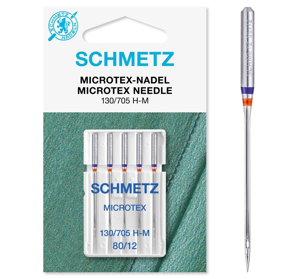 schmetz-microtex-130-705-h-m-aiguille-machine-60-8-80-12-x5 image 5