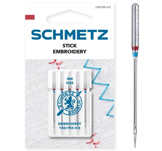 schmetz-embroidery-75-11-aiguilles-broderie-machine-x5 image 1