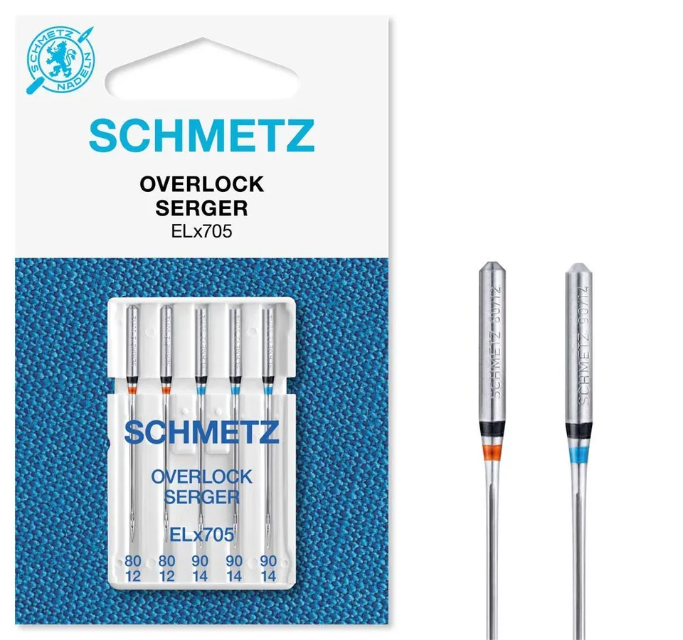schmetz-overlock-elx705-80-12-90-14-aiguilles-surjeteuse-x5 image 1