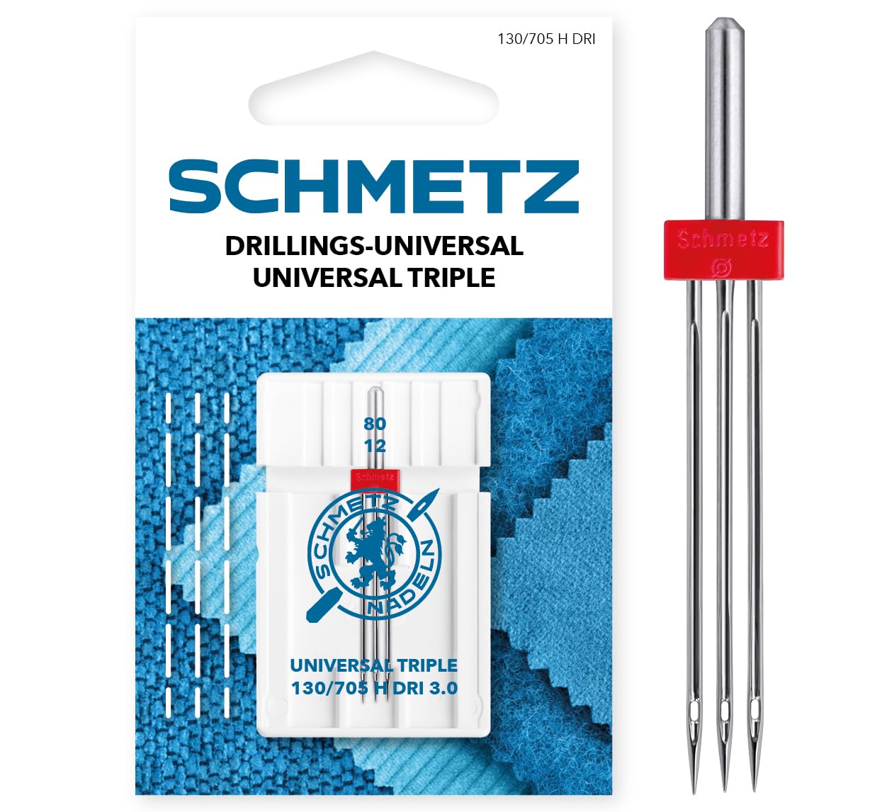 schmetz-triple-universal-80-12-aiguille-triple-2-5-mm-ourlet image 3