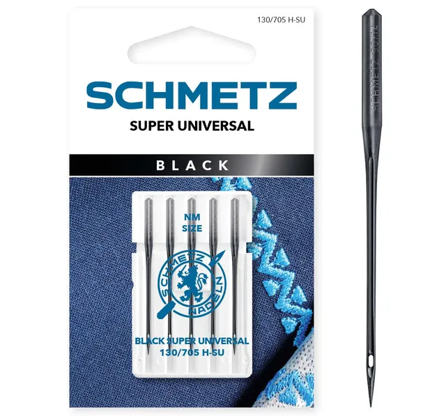 schmetz-black-super-universal-90-14-aiguille-broderie-5-pcs image 1
