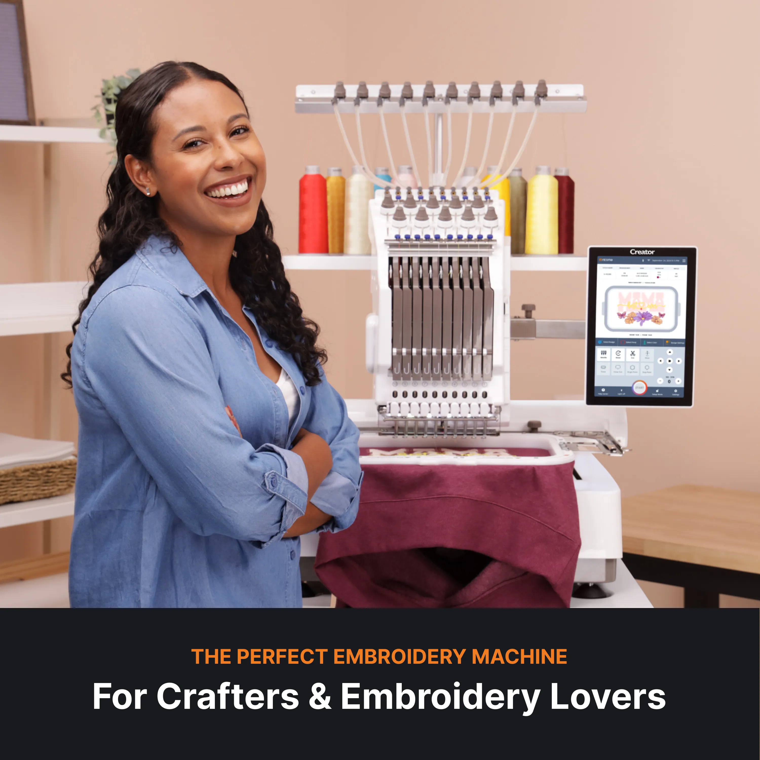 ricoma-creator-10-aiguilles-machine-broder-cran-10-1-semi-pro image 4