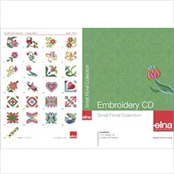 elna-expressive-petites-fleurs-collection-broderie-25-motifs image 1