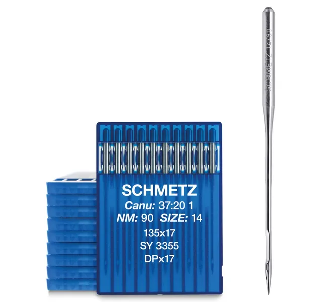 schmetz-special-135x17-aiguilles-machine-90-14-talon-rond-x100 image 1