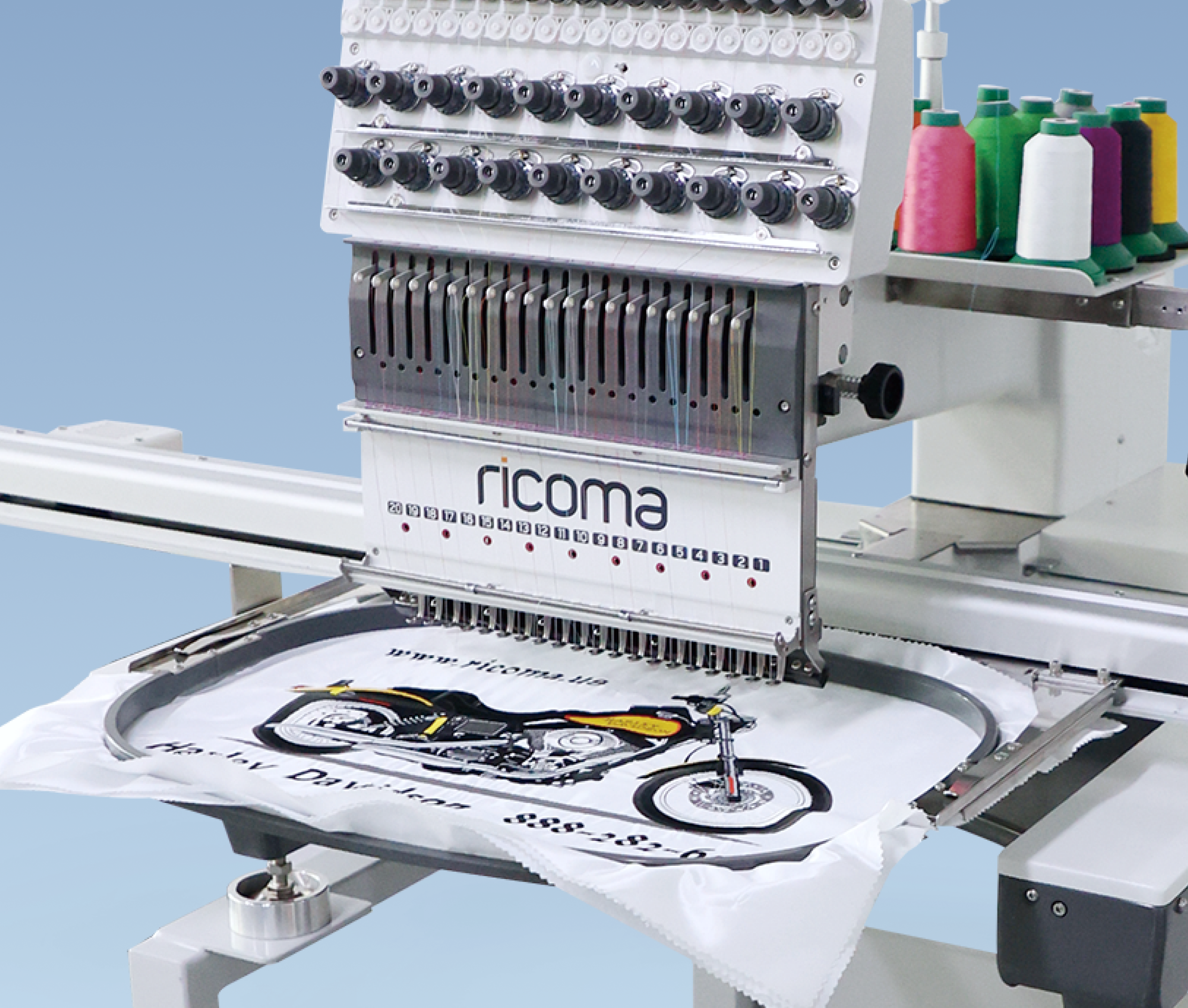 ricoma-swm-machine-broder-2-t-tes-20-aiguilles-grand-cadre image 3