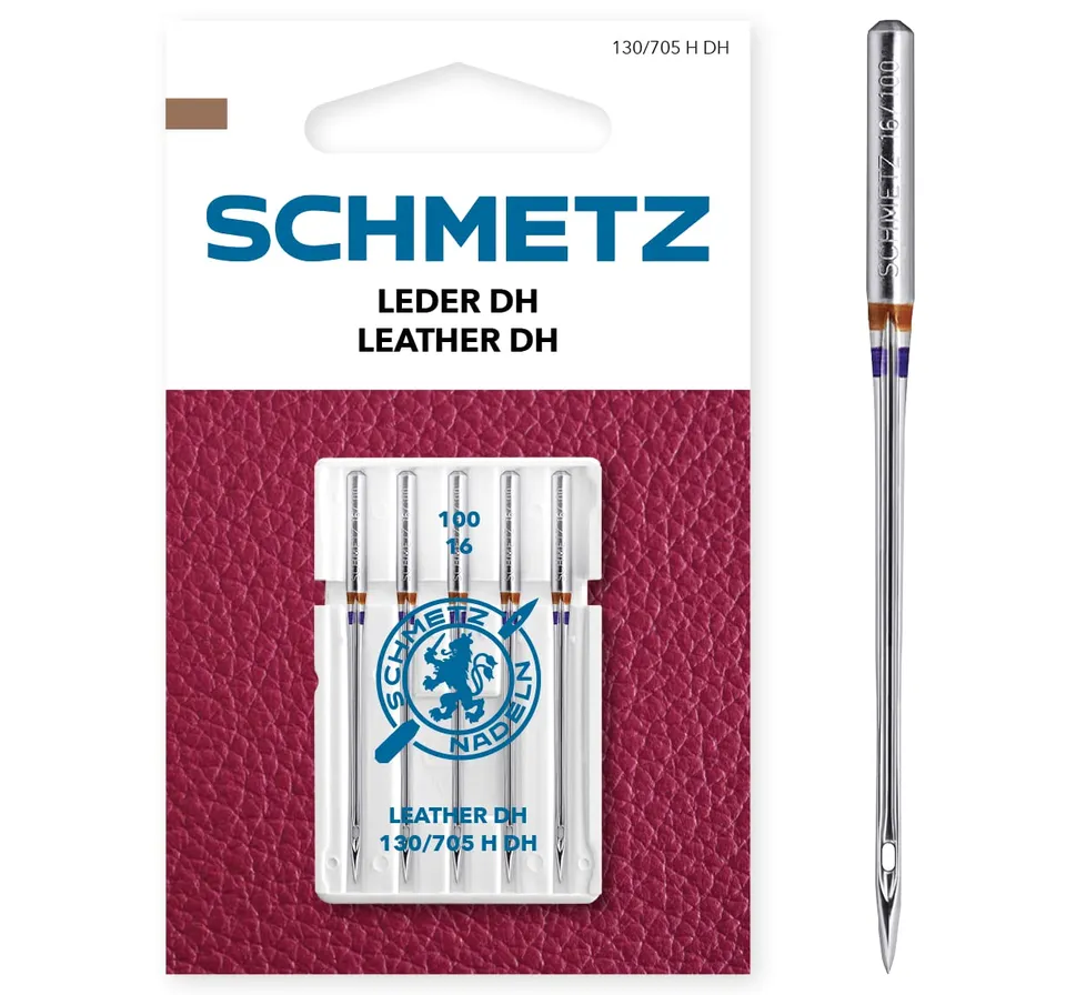 schmetz-cuir-dh-100-16-aiguilles-machine-x5-cuir image 1